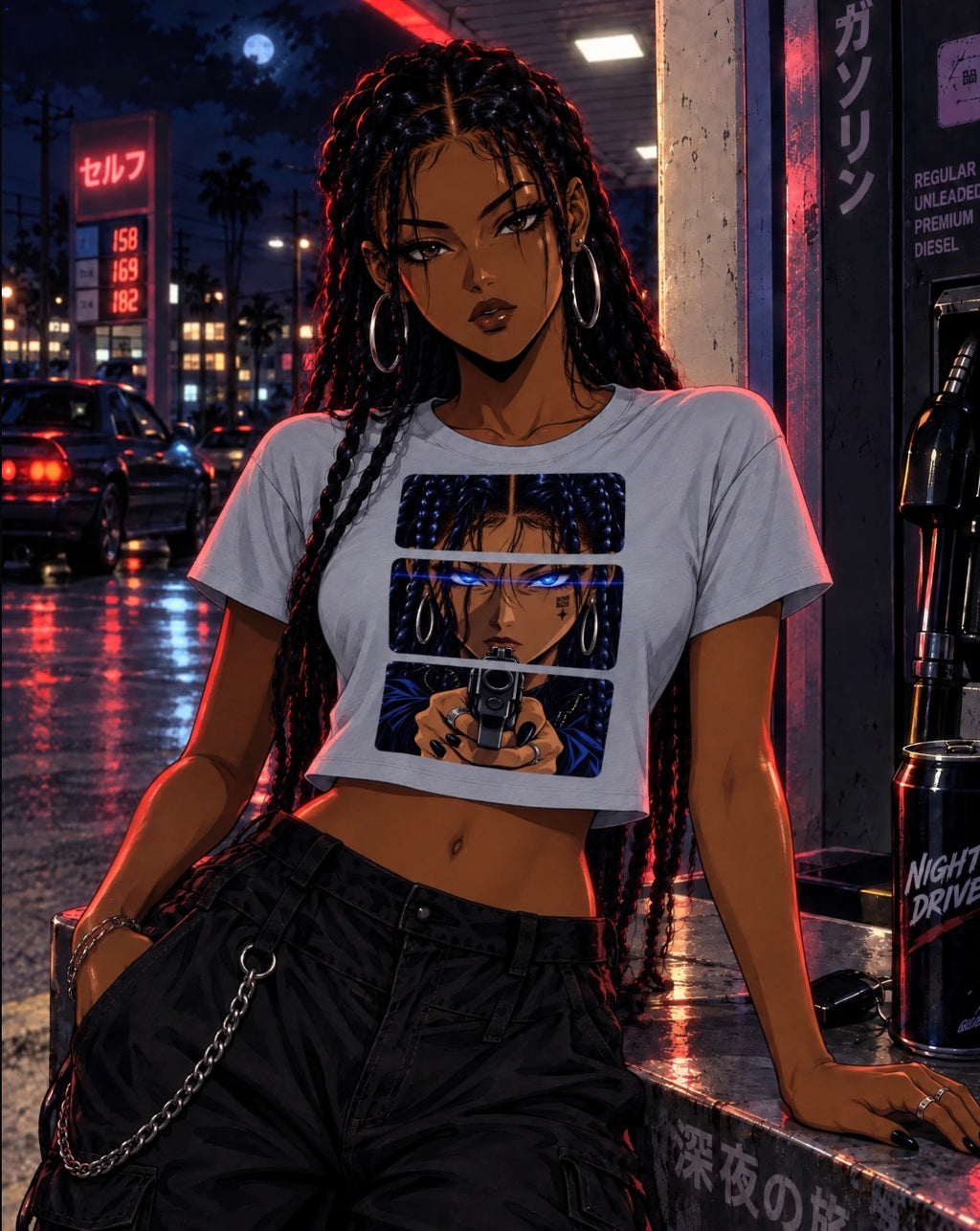 STICK ’EM UP — Women’s Crop Top