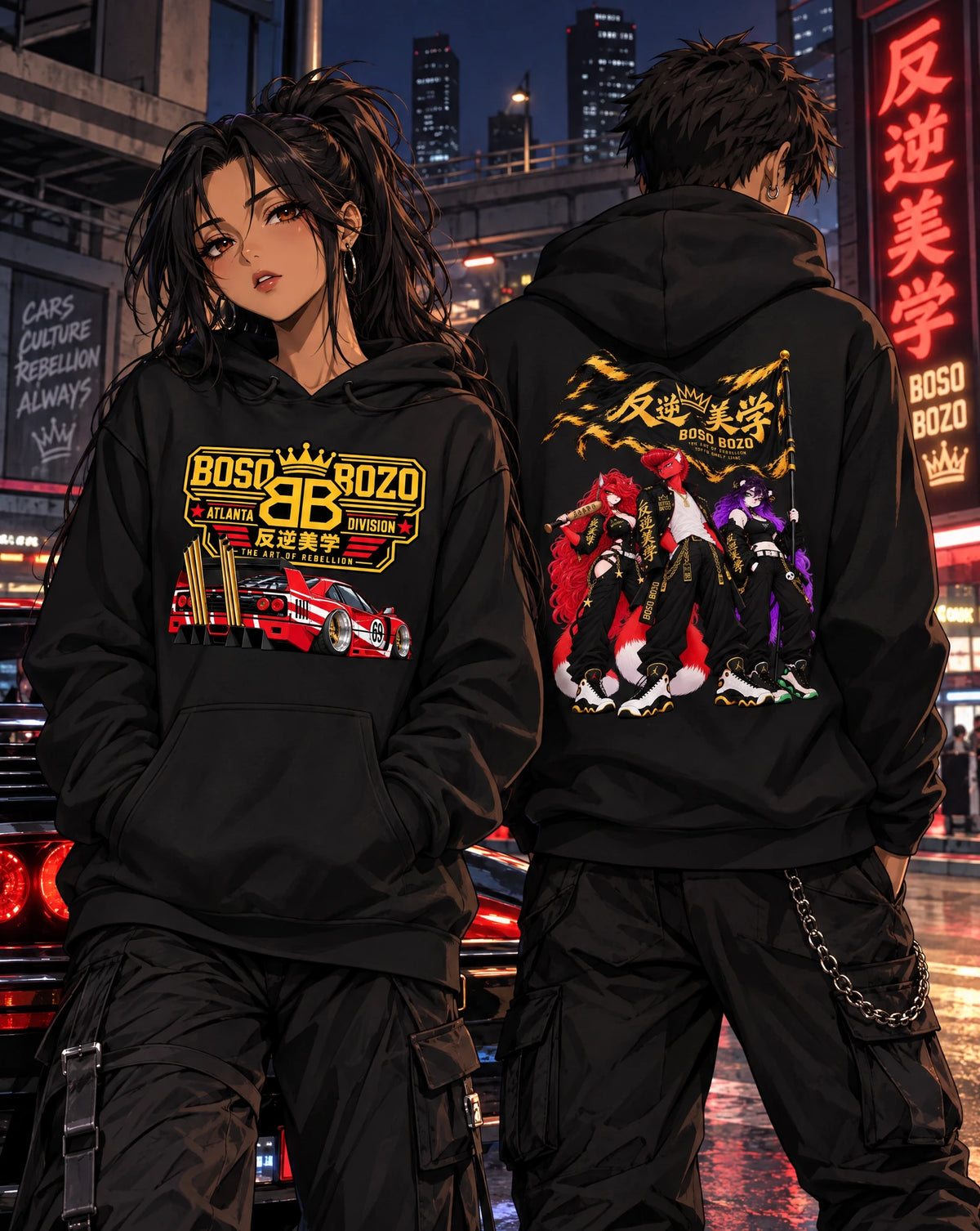 BOSO MANJI GANG HOODIE