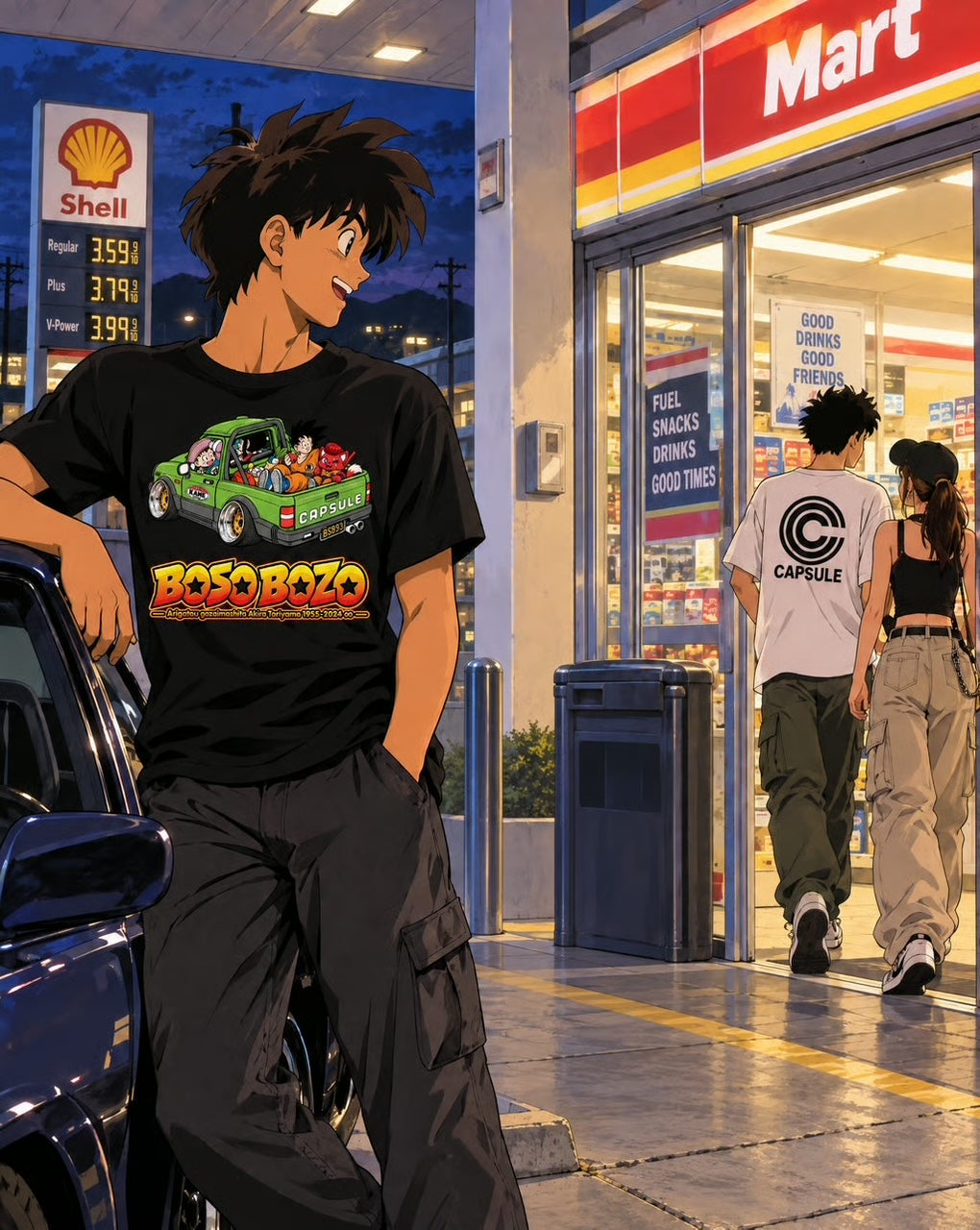 Arigatou Toriyama KEI TRUCK TEE