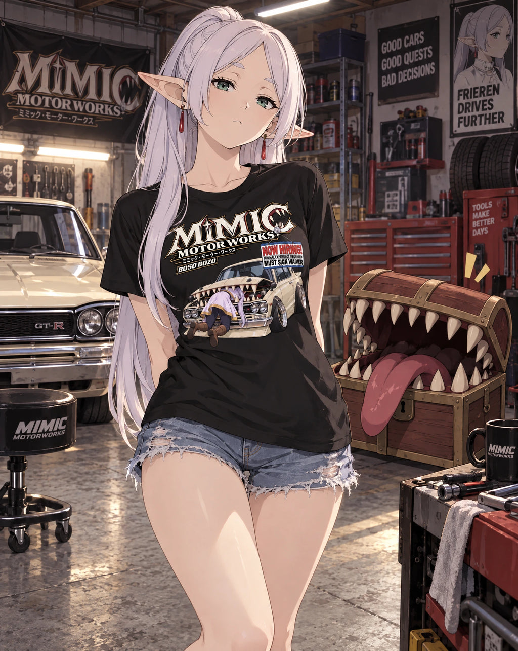 MIMIC MOTOR WORKS TEE